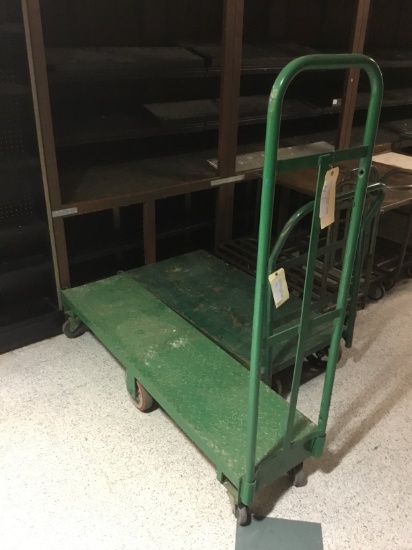 6 WHEEL ROLLING STOCKING CART