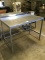 4' S.S. TABLE