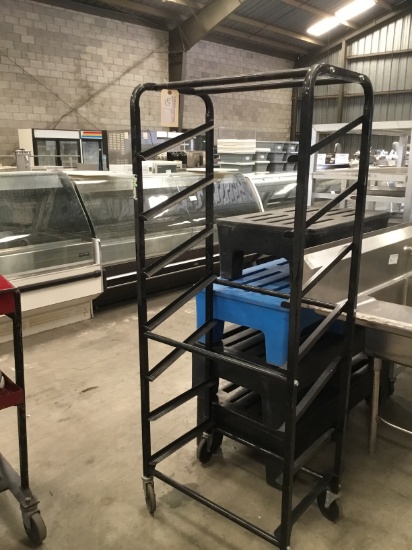BLACK BAKERY CART
