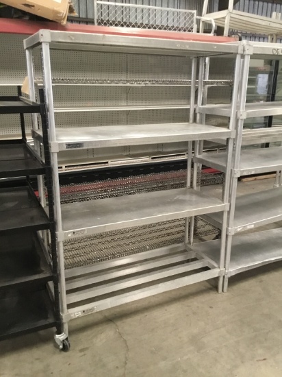 4' ALUM. STORAGE RACK NSF