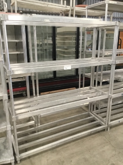 5' ALUM. STORAGE RACK NSF