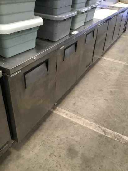 TRUE 3 DOOR UNDER COUNTER REFRIG.