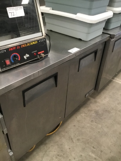 TRUE 2 DOOR UNDER COUNTER REFRIG.