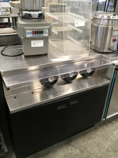 3' COUNTER W/ DRINK DISPENSOR
