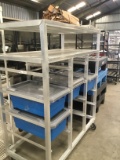ALUM HAMBURGER TUB CART