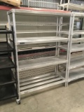 4' ALUM. STORAGE RACK NSF