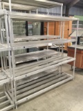 6' ALUM STORAGE RACK NSF