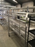 5' STORAGE RACK ON WHEELS