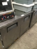 TRUE 2 DOOR UNDER COUNTER REFRIG.