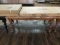 5' wooden display table