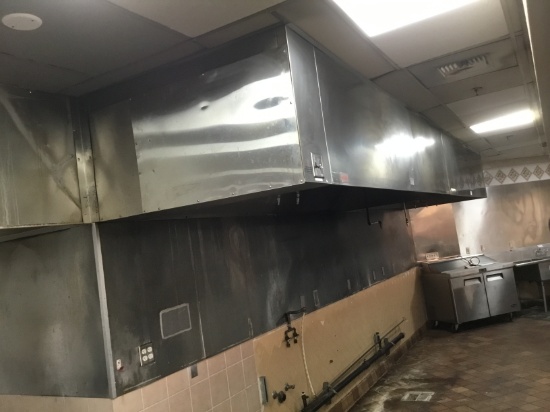 10' SS exhaust hood with Ansel system
