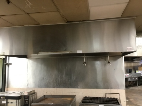 8' SS exhaust hood