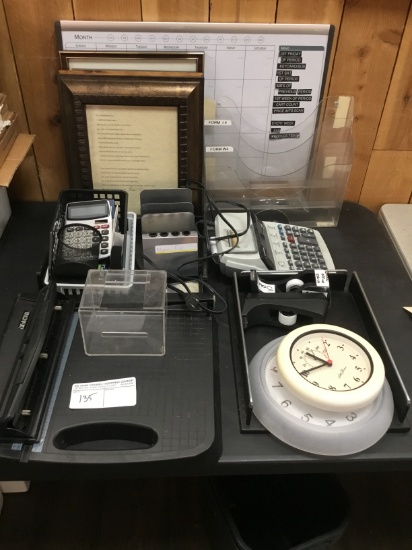 One lot misc. office supplies