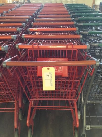 One lot 15 shopping carts