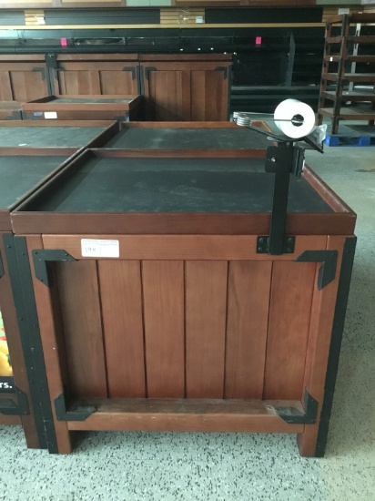 3' x 3' produce display box