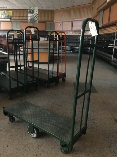 6 wheel stocking cart