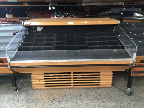 6' Self contained produce case