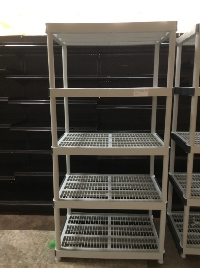 Storage shelves