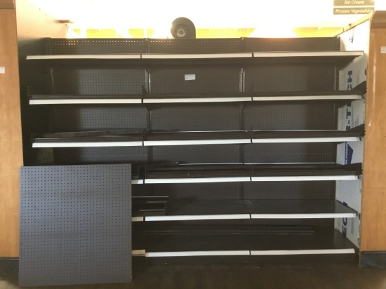 15' Wall shelving