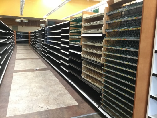 69' Gondola shelving
