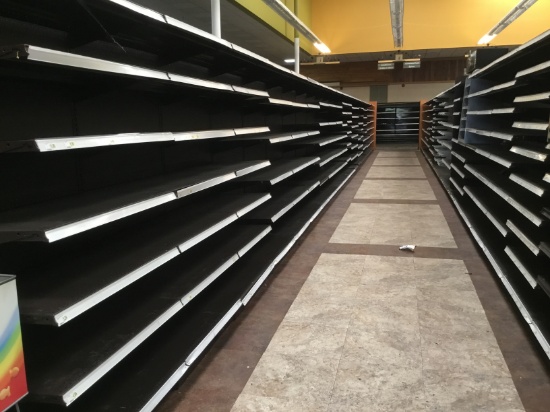66' Gondola shelving