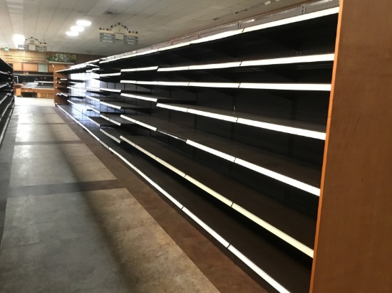 60' Gondola shelving