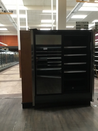 2 Glass door freezer