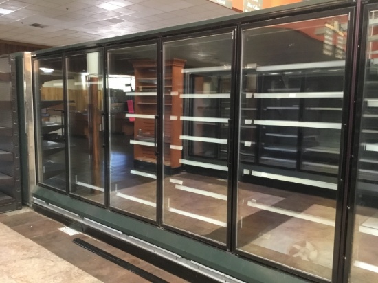 5 Glass door freezer
