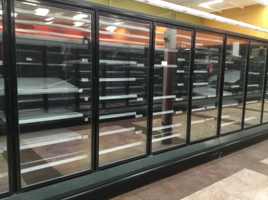 5 Glass door freezer