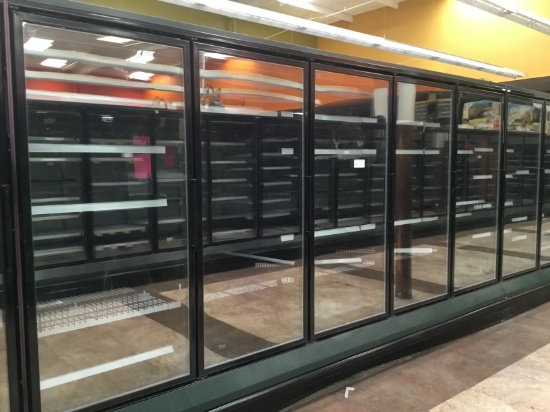 5 Glass door freezer