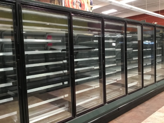 5 Glass door freezer