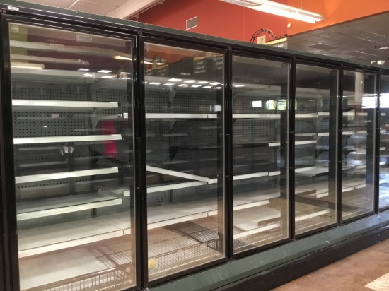 5 Glass door freezer