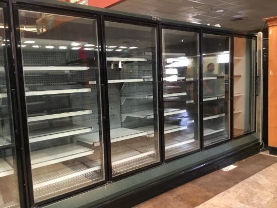5 Glass door freezer