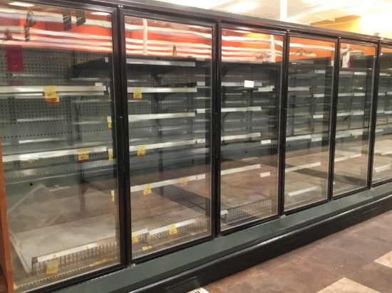 5 Glass door freezer