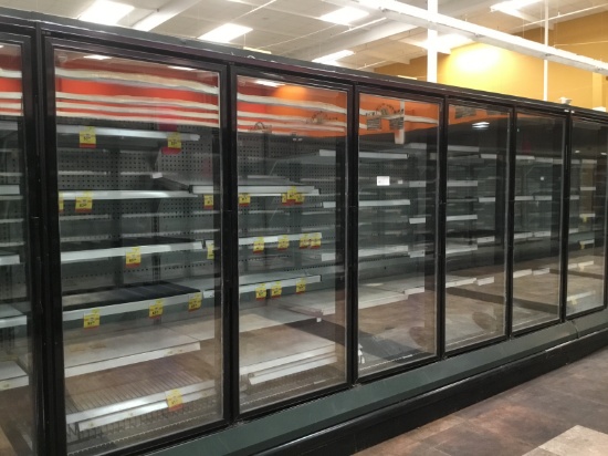 5 Glass door freezer