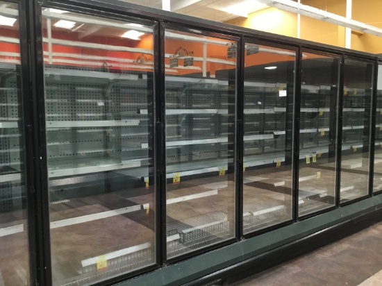 5 Glass door freezer