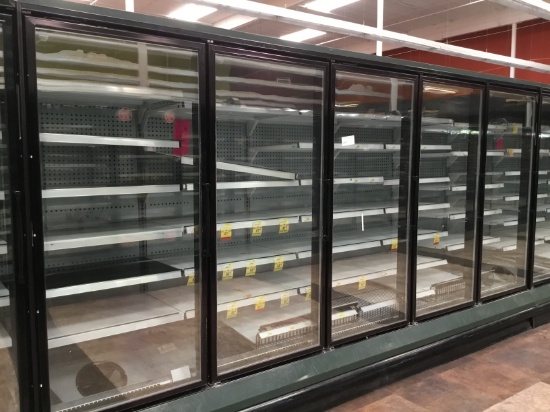 5 Glass door freezer
