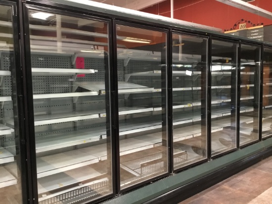 5 Glass door freezer