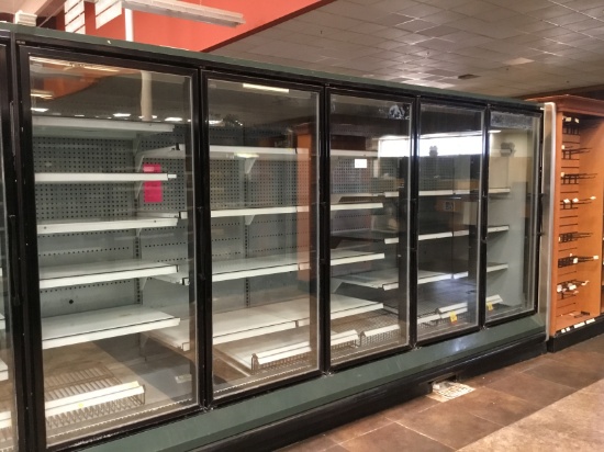 5 Glass door freezer