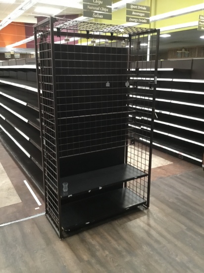 Wire end display rack
