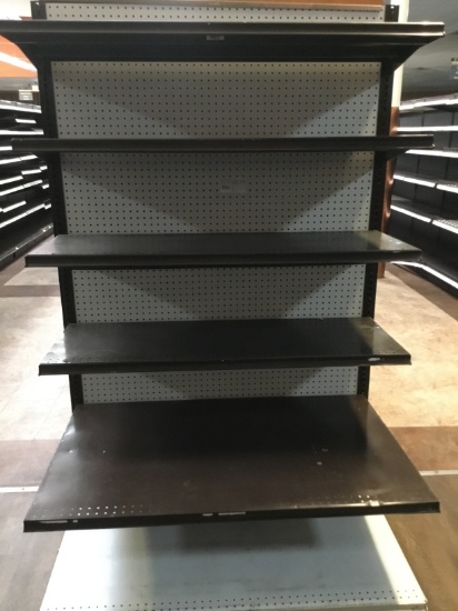 4' wall shelving