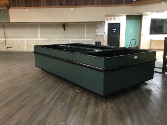 12' Island freezer