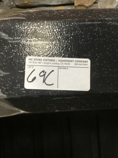 6' 2014 HUSSMAN ISLAND FREEZER WITH SUPER STRUCTURE MODEL# SW-6G NSF