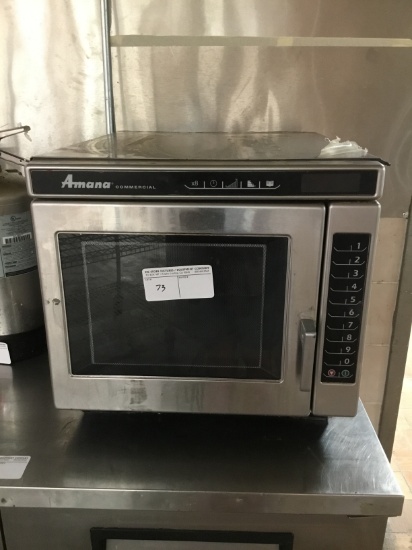 Commercial microwave