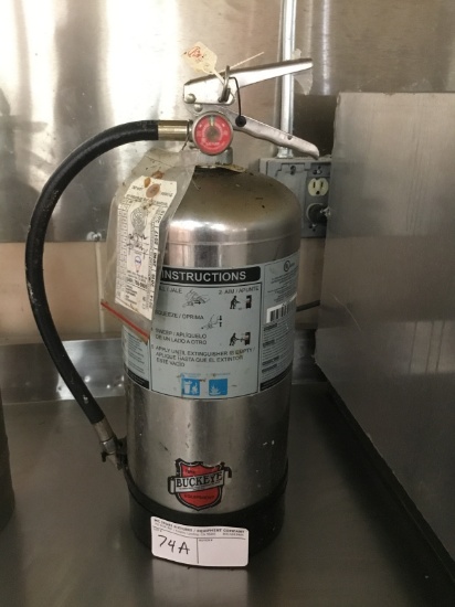 Grease fire extinguisher