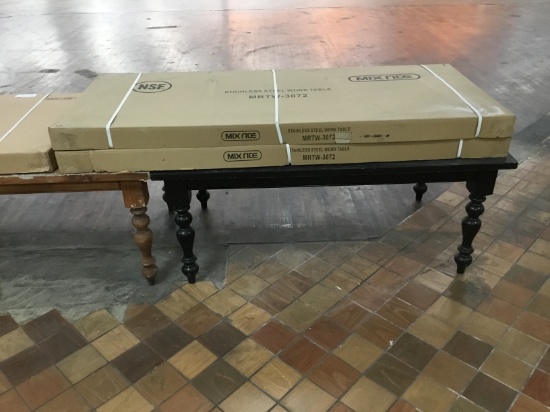 6' SS Work table