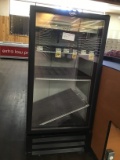 Single glass door cooler