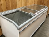 7' slide top freezer