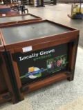 3' x 3' produce display box