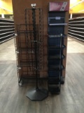 One lot misc. wire display racks